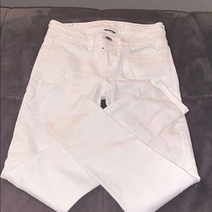 White Jeans worn once!! (pictured)